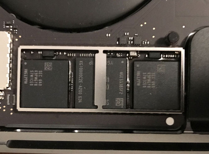 New 2016 MacBook NVMe Hard Drive